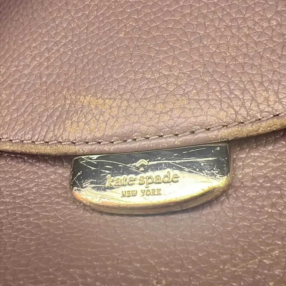 Kate Spade Alecia Mulberry Street Porcini Satchel - GUC - Picture 9 of 9